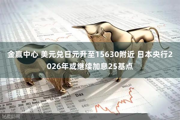 金赢中心 美元兑日元升至15630附近 日本央行2026年或继续加息25基点